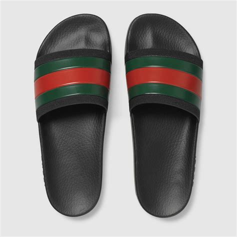 cheap mens gucci slides|gucci slides men real.